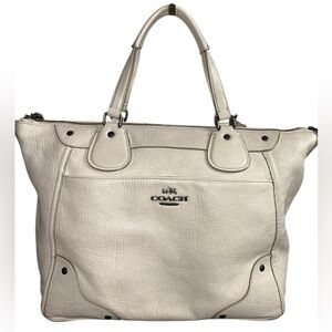 Guc Coach Mickie Leather Satchel
